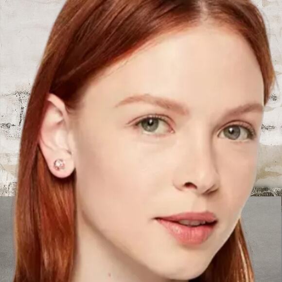 Kate Spade NWT Lady Marmalade Stud Earrings Rose Gold - Picture 1 of 4